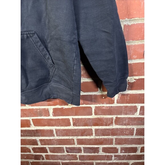 Vintage Y2k AC/DC Hoodie Black 2005 Back In Black Music Pullover Adult Medium - Picture 4 of 6